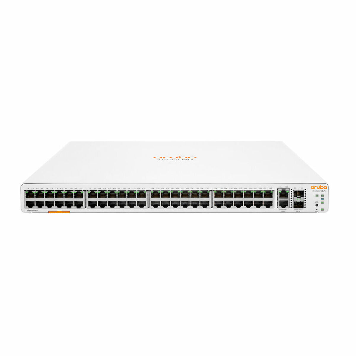 HPE Networking Instant On 1960 48G 2XGT 2SFP+ Switch Commutateur C2+ intelligent 48 x 10/100/1000 + 2 x 10 Gigabit SFP+ + 2 x 10 Gb
