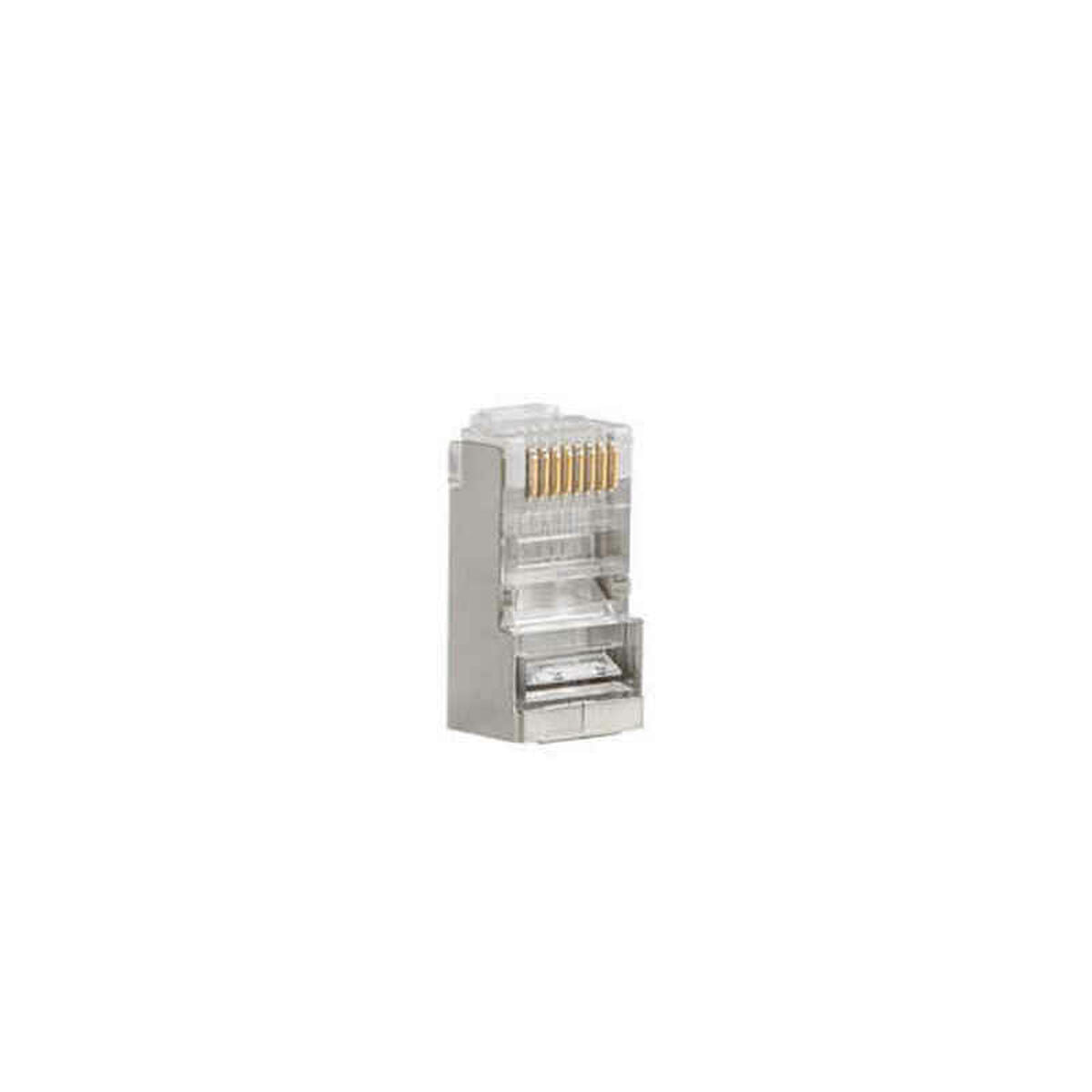 Lanberg PLS-5000 connecteur de fils RJ-45 Acier inoxydable, Transparent