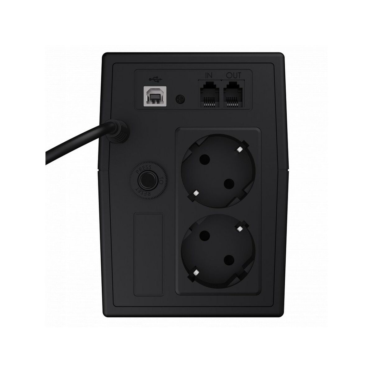 Green Cell UPS02 alimentation d'énergie non interruptible Interactivité de ligne 0,8 kVA 480 W 2 sortie(s) CA