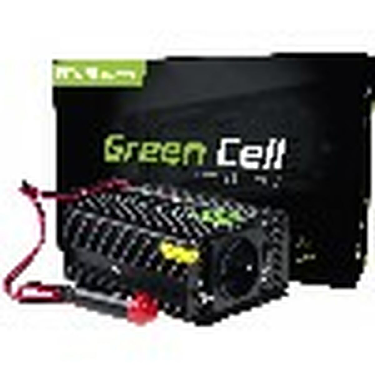 Green Cell INV06 adaptateur de puissance & onduleur Auto 150 W Noir