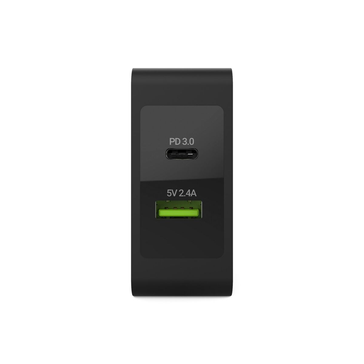 Green Cell CHAR10 chargeur d'appareils mobiles Noir Intérieure