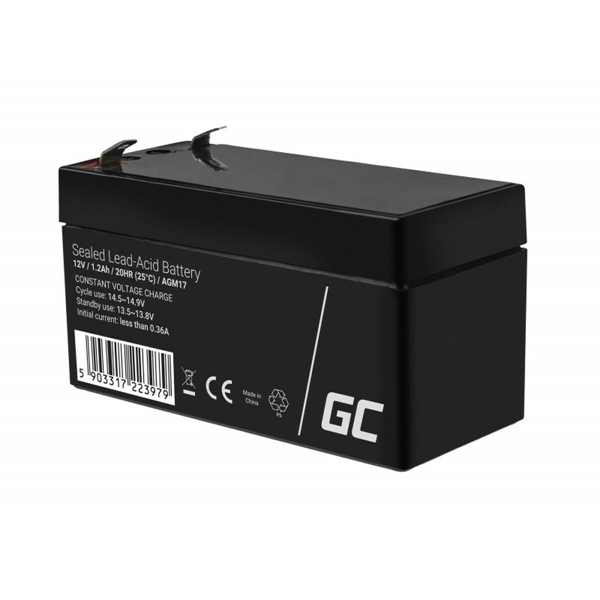 Green Cell AGM17 Batterie de l'onduleur Sealed Lead Acid (VRLA) 12 V 1,2 Ah