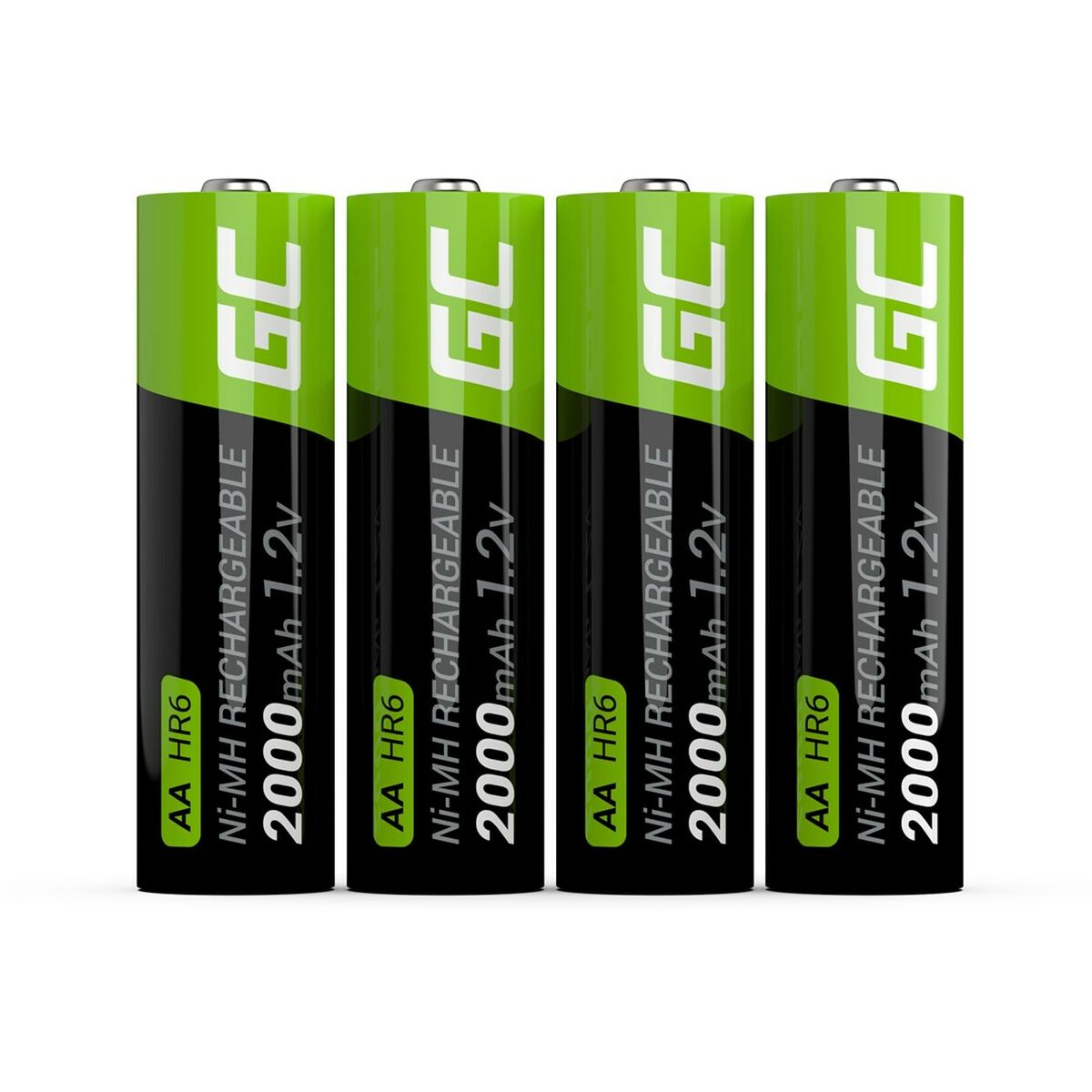 Green Cell GR02 pile domestique Batterie rechargeable AA Hybrides nickel-métal (NiMH)