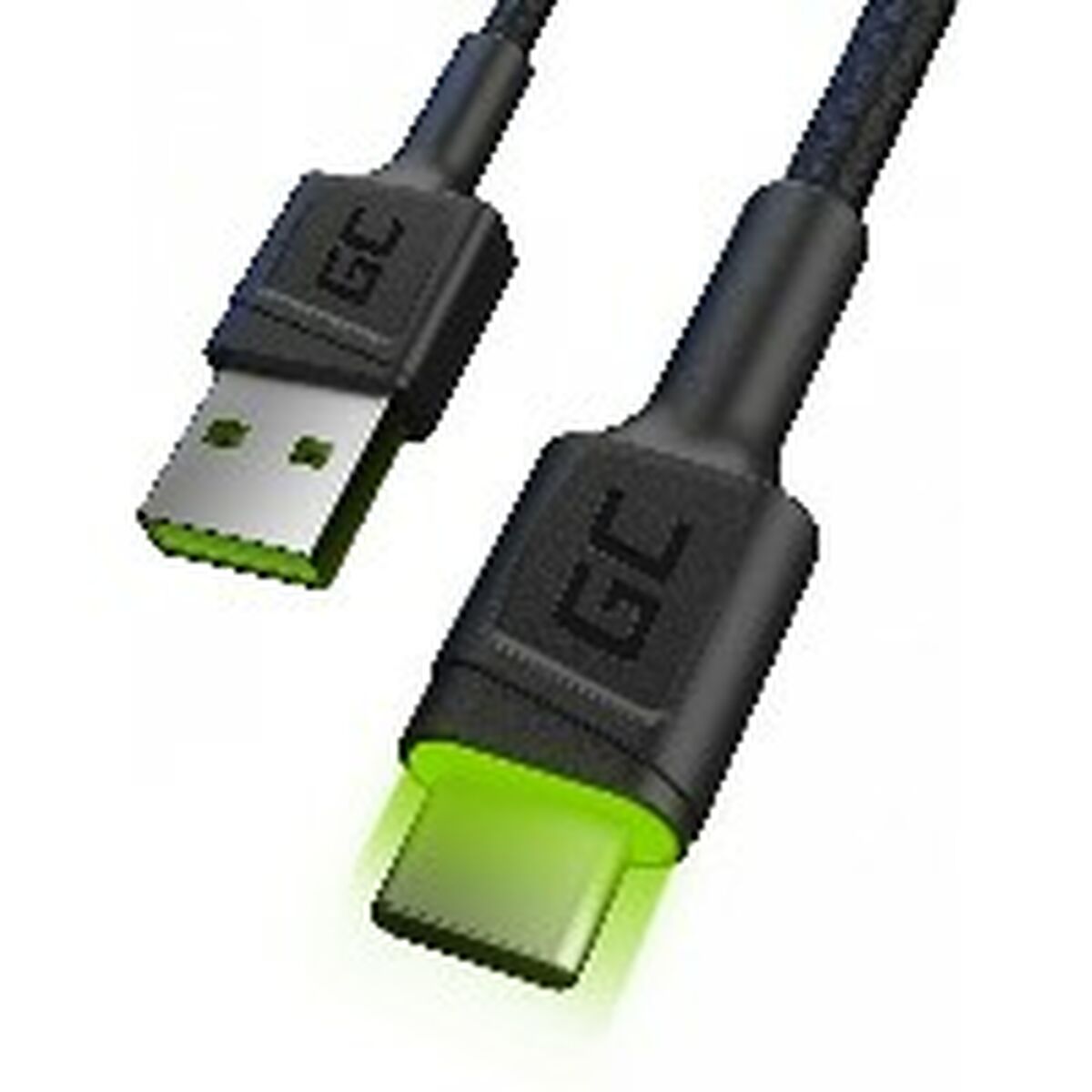 Green Cell KABGC06 câble USB 1,2 m USB A USB C Noir