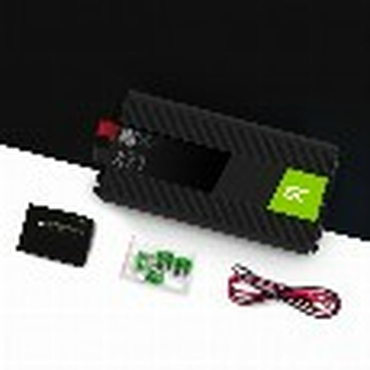 Green Cell INV25 adaptateur de puissance & onduleur Auto 1500 W Noir