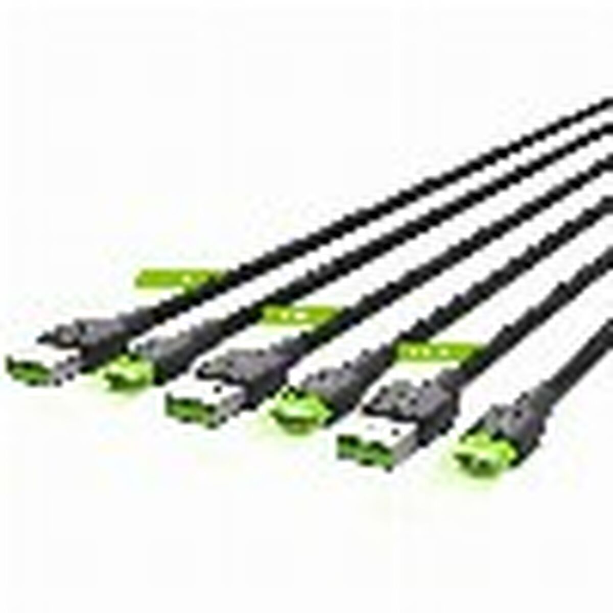 Green Cell KABGCSET03 câble USB 2 m USB A USB C Noir