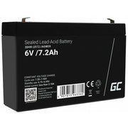 Green Cell Battery AGM VRLA 6V 7.2Ah - Battery - 7.200 mAh