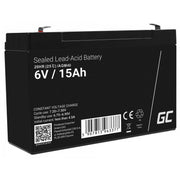Green Cell AGM40 - 6 V - 1 piece(s) - Noir - 15 Ah - 1,8 kg - 151 mm