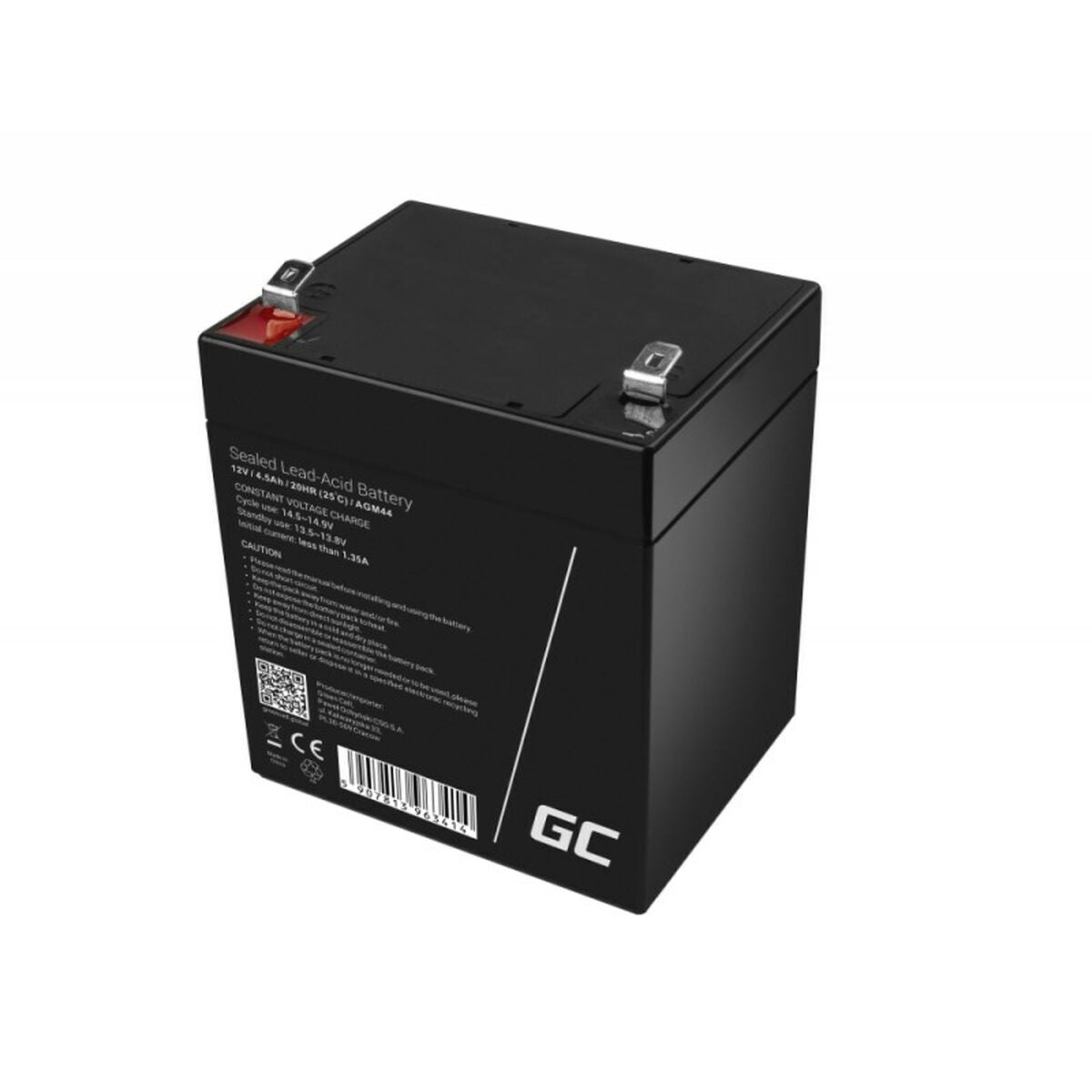 Green Cell AGM Battery 12V 4.5Ah - Battery - Mini (AAAA)