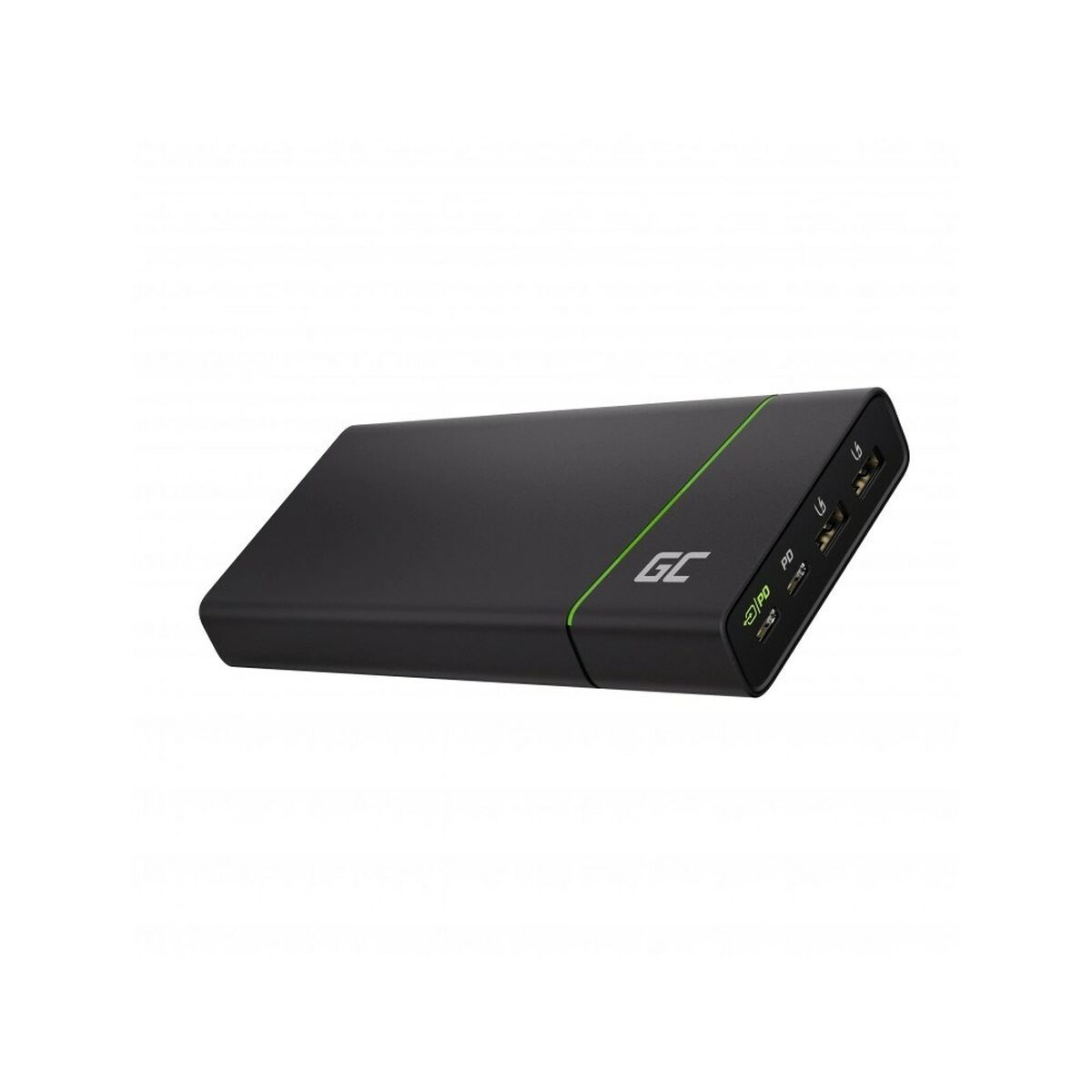 Green Cell PowerPlay Ultra banque d'alimentation électrique Lithium-Ion (Li-Ion) 26800 mAh Graphite