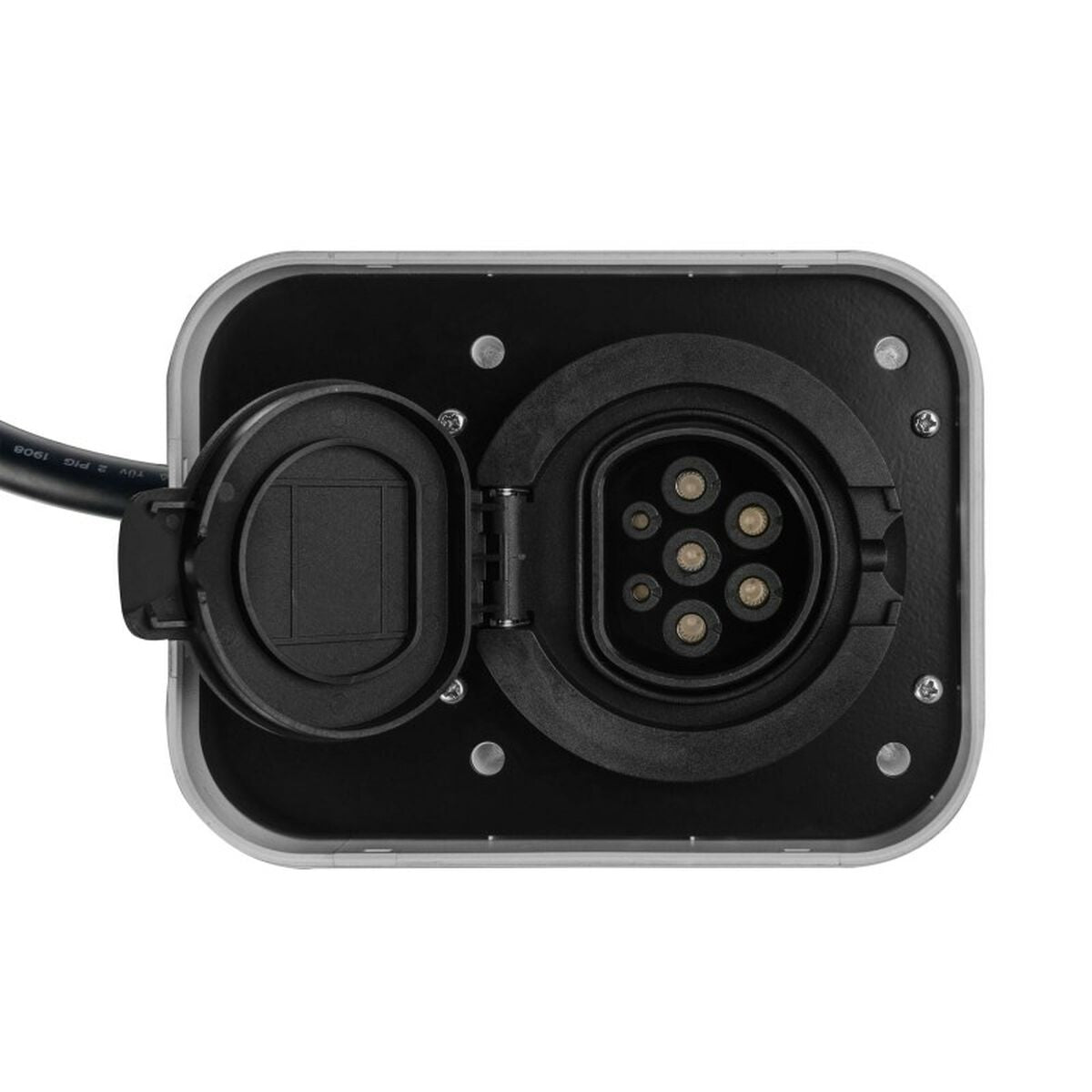 Chargeur Wallbox Green Cell EV Powerbox RFID 22KW avec prise de type 2