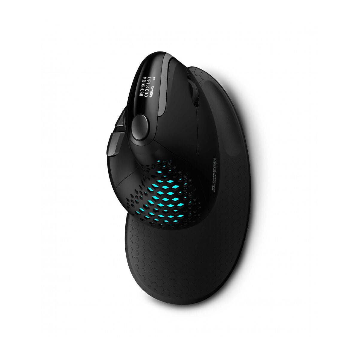 URBAN FACTORY ERGO PRO MAX Wireless Right Hand Mouse 2.4GHZ Bluetooth 5.0 Rechargeable 4000DPI Handrest