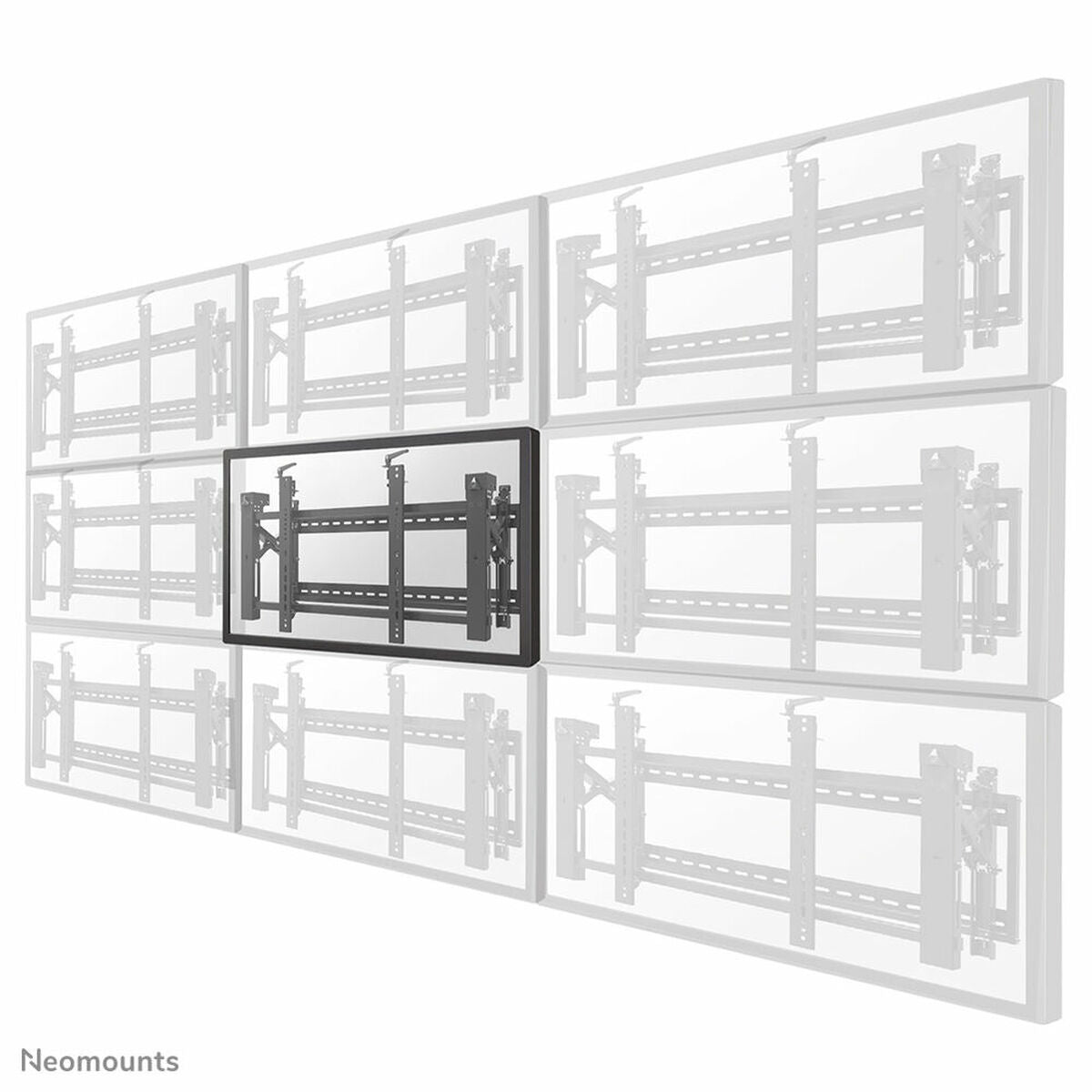 NEOMOUNTS LED-VW2000BLACK Support mural pour mur dimages 32-75p - Pop-out - max 70 kg