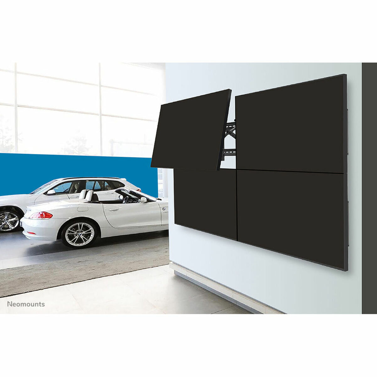 NEOMOUNTS LED-VW2000BLACK Support mural pour mur dimages 32-75p - Pop-out - max 70 kg