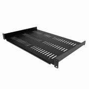 1U Vented Server Rack Cabinet Shelf 12in