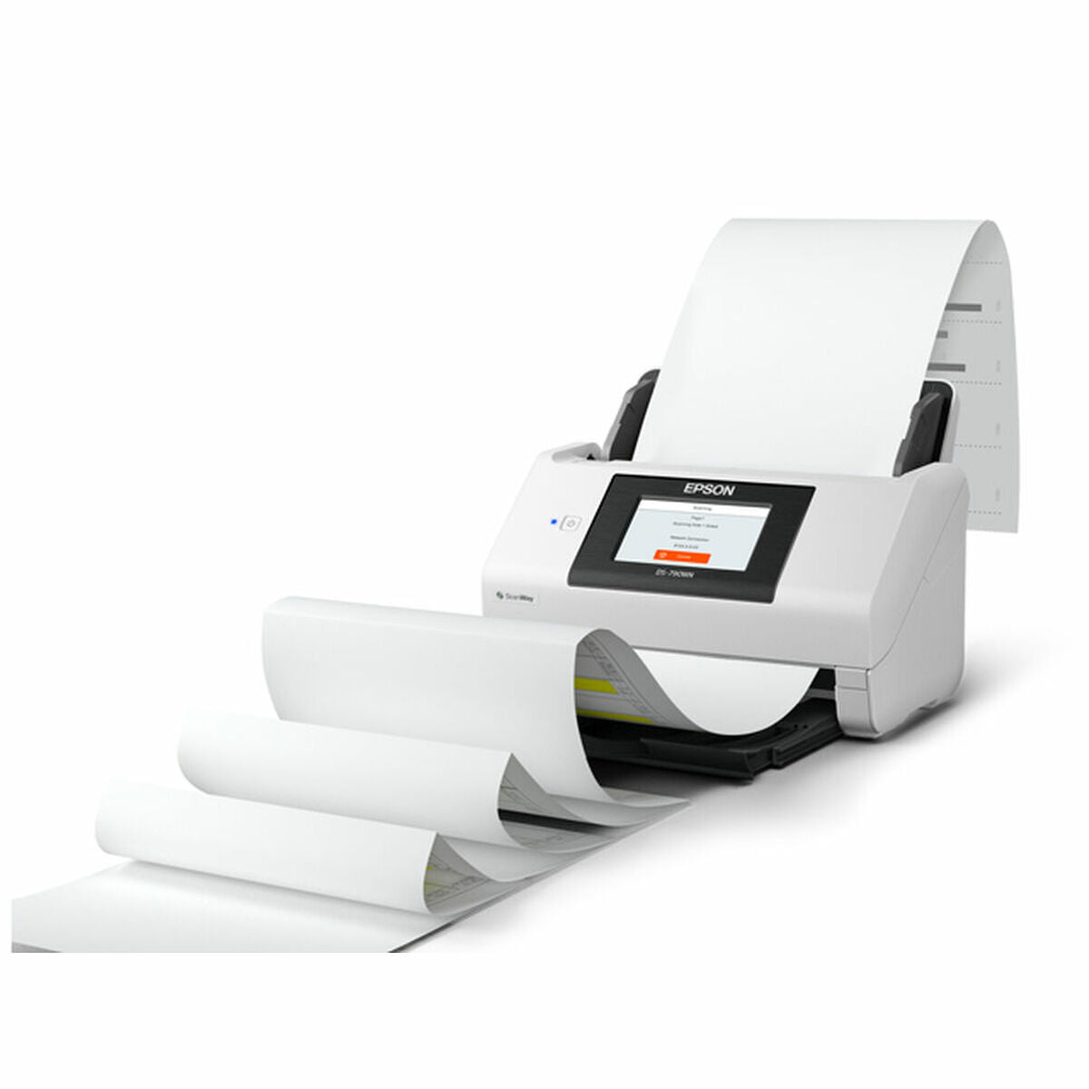 EPSON WorkForce DS-790WN Document scanner Duplex A4 600x600dpi 45ppm mono/45ppm colour ADF 100sheets 7000scans/d USB 3.0 Wi-Fi