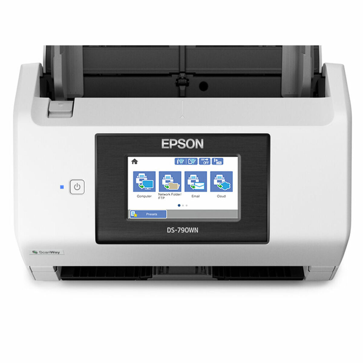 EPSON WorkForce DS-790WN Document scanner Duplex A4 600x600dpi 45ppm mono/45ppm colour ADF 100sheets 7000scans/d USB 3.0 Wi-Fi