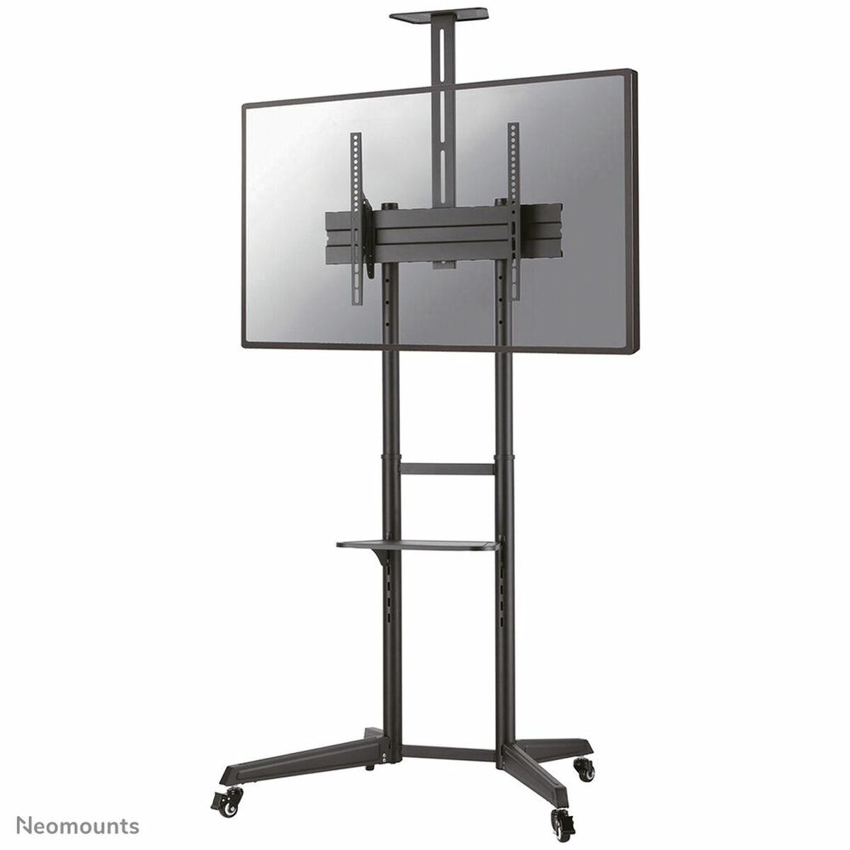 NEOMOUNTS FL50-550BL1 Support au sol mobile pour écran 37-70p - étagère multimédia et support caméra inclus