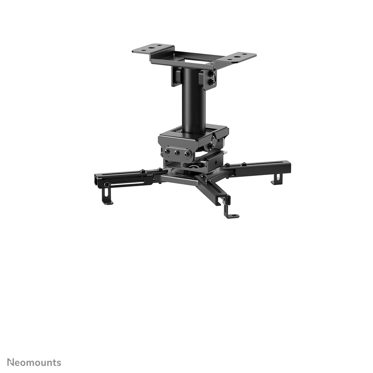NEOMOUNTS CL25-530BL1 Support de plafond pour vidéoprojecteur - h 25.5 cm - installation facile - orientable