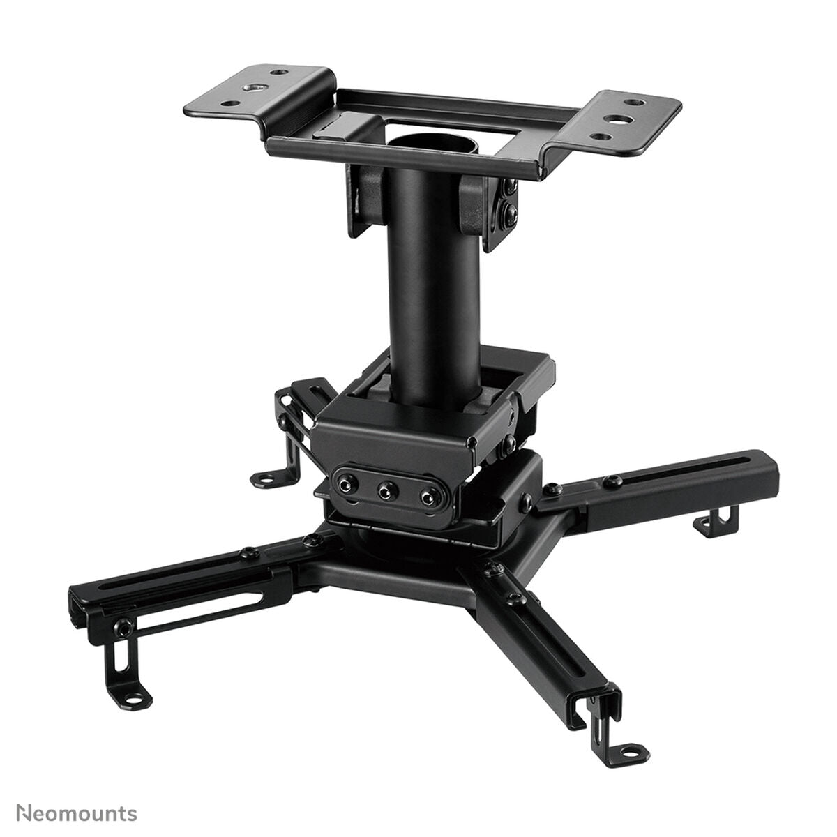 NEOMOUNTS CL25-530BL1 Support de plafond pour vidéoprojecteur - h 25.5 cm - installation facile - orientable