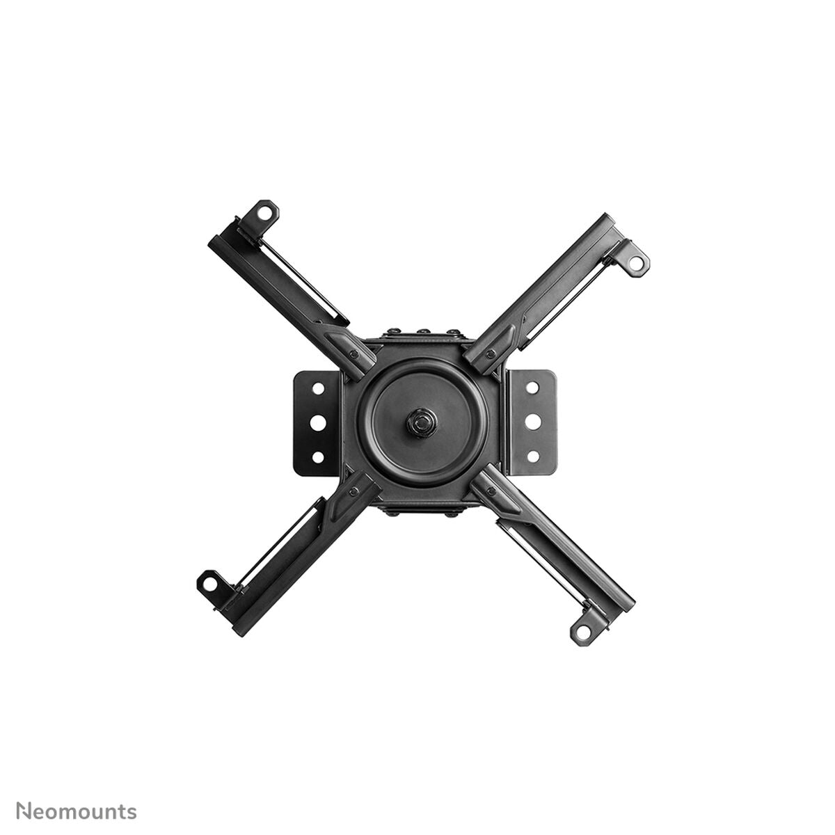 NEOMOUNTS CL25-550BL1 Support de plafond pour vidéoprojecteur - h 74.5-114.5 cm - installation facile - orientable