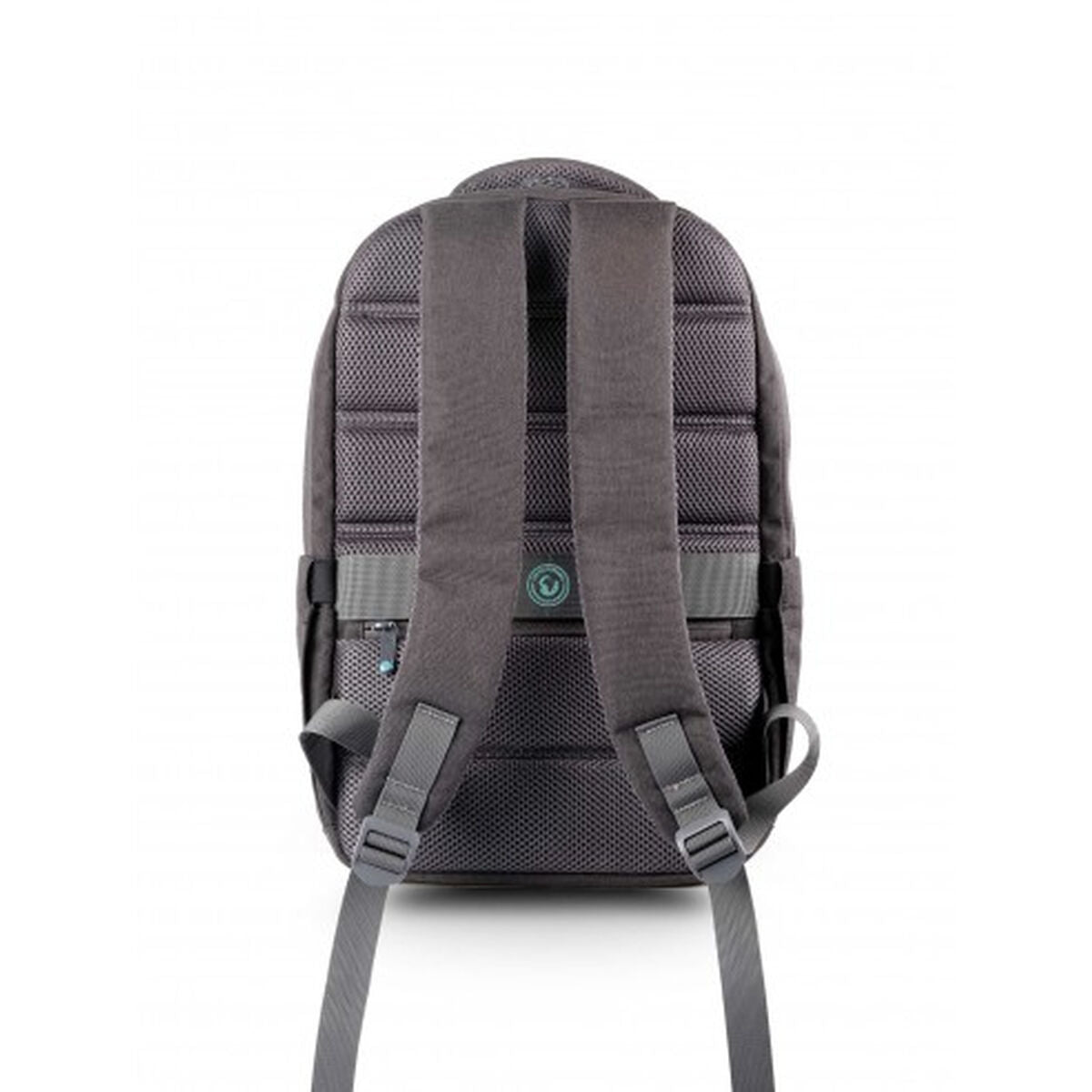 URBAN FACTORY Eco-designed laptop backpack made from recycled PET. Its structure is reinforced with high density foam