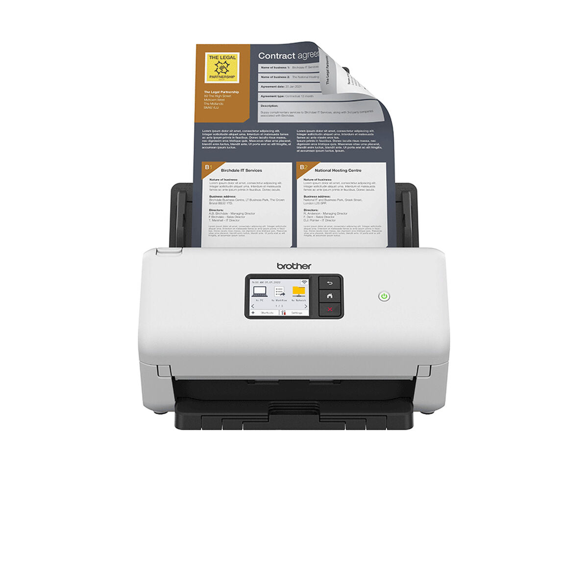 BROTHER ADS-4500W Document Scanner 35ppm