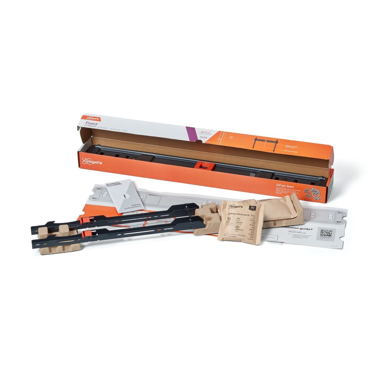 VOGEL S Support mural fixe TVM 1605 pour écrans 40-100"
