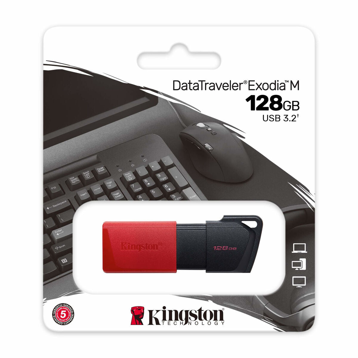 KINGSTON 128Go DataTraveler Exodia M