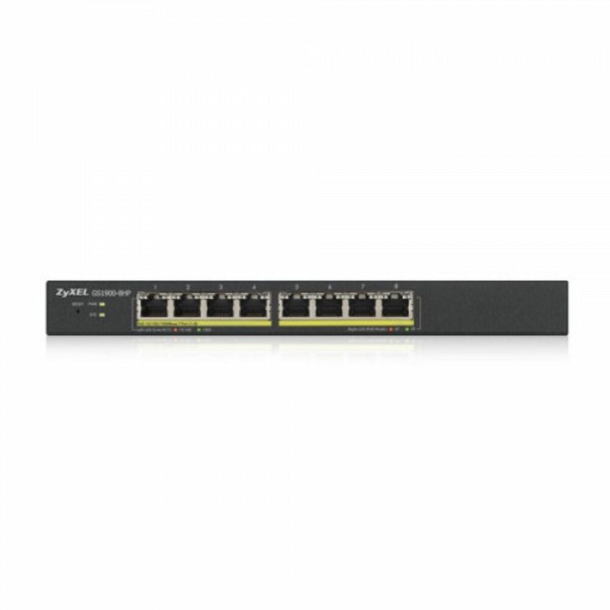 SWITCH GS1900 8HP PoE+PoE 70W FANLESS