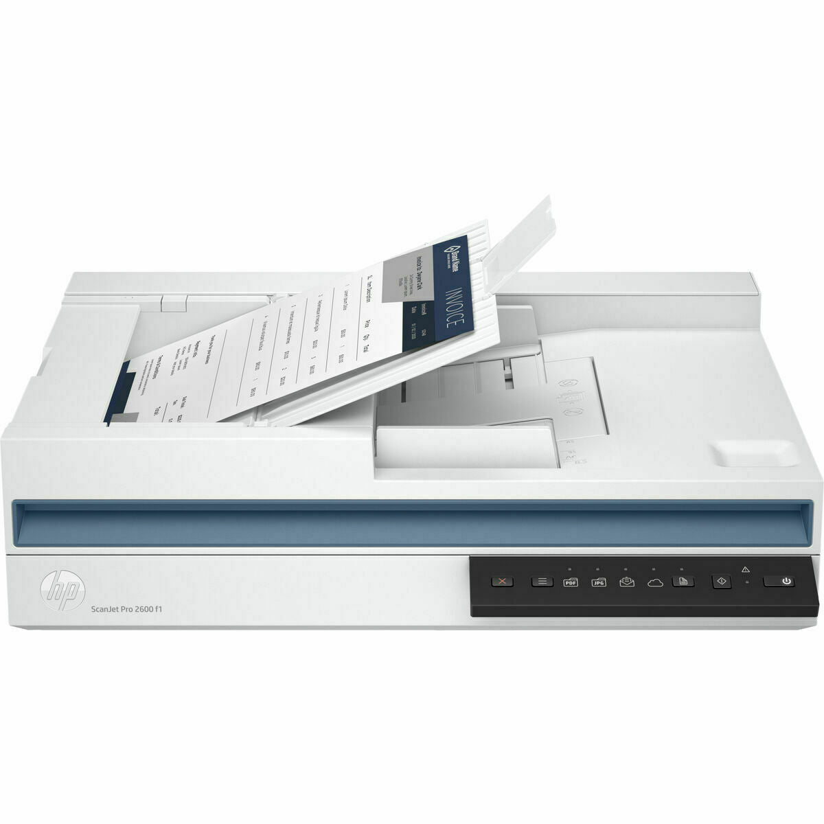 HP Scanjet Pro 2600 f1 Document scanner CMOS CIS Duplex A4 1200dpix1200dpi 25ppm mono 25ppm colour ADF 60sheets 1500scans USB