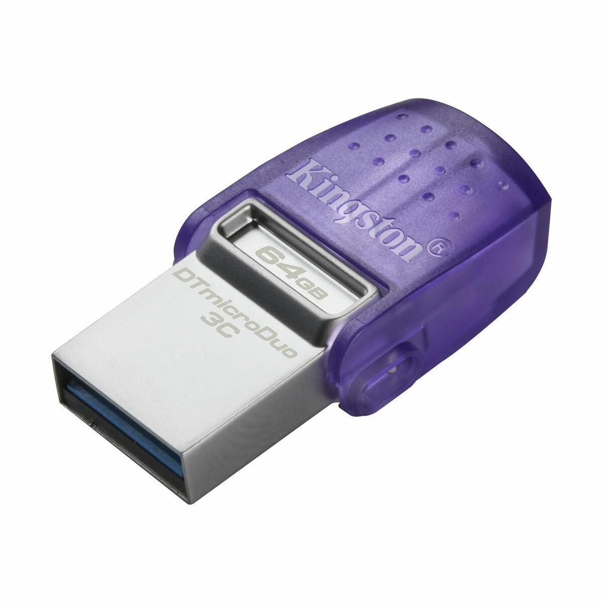 KINGSTON 64Go DataTraveler microDuo 3C 200MB/s dual USB-A + USB-C