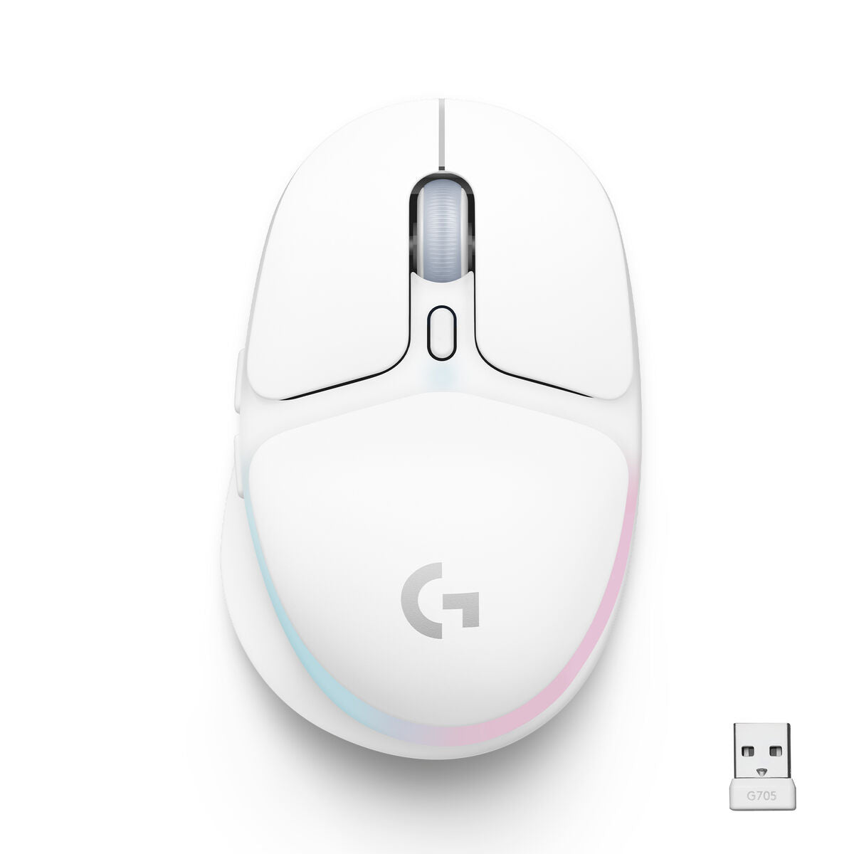 LOGITECH G G705 Mouse small hands 6 buttons wireless Bluetooth USB LIGHTSPEED receiver