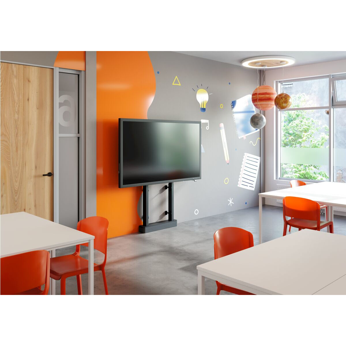 RISE A121 Soundbar bracket motorized dis