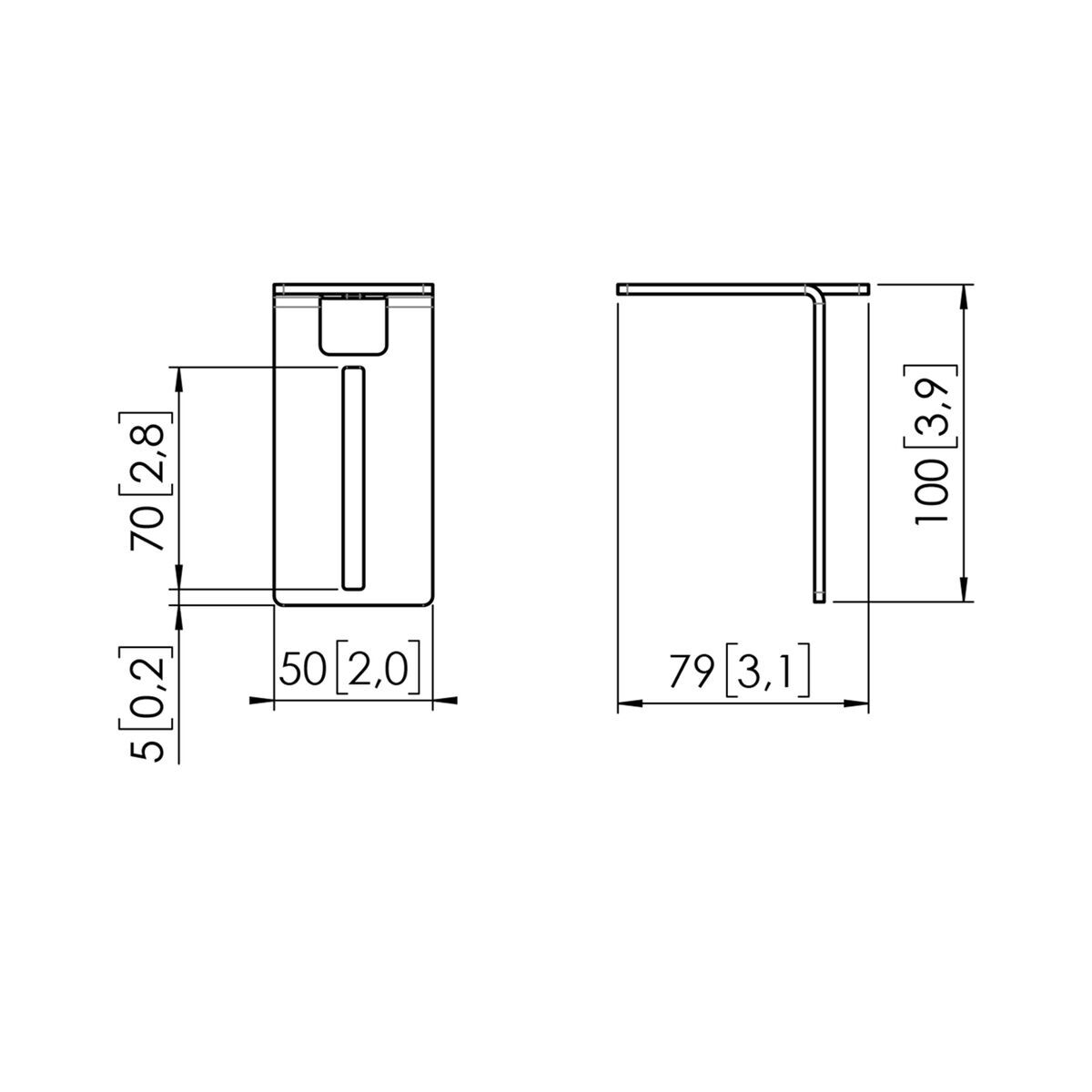 RISE A121 Soundbar bracket motorized dis