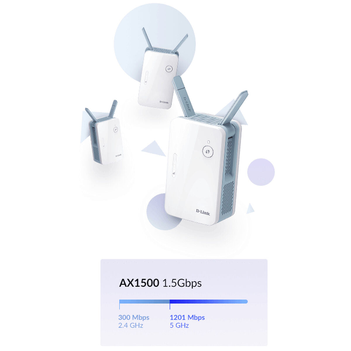 D-LINK EAGLE PRO AI AX1500 Mesh Range Extender