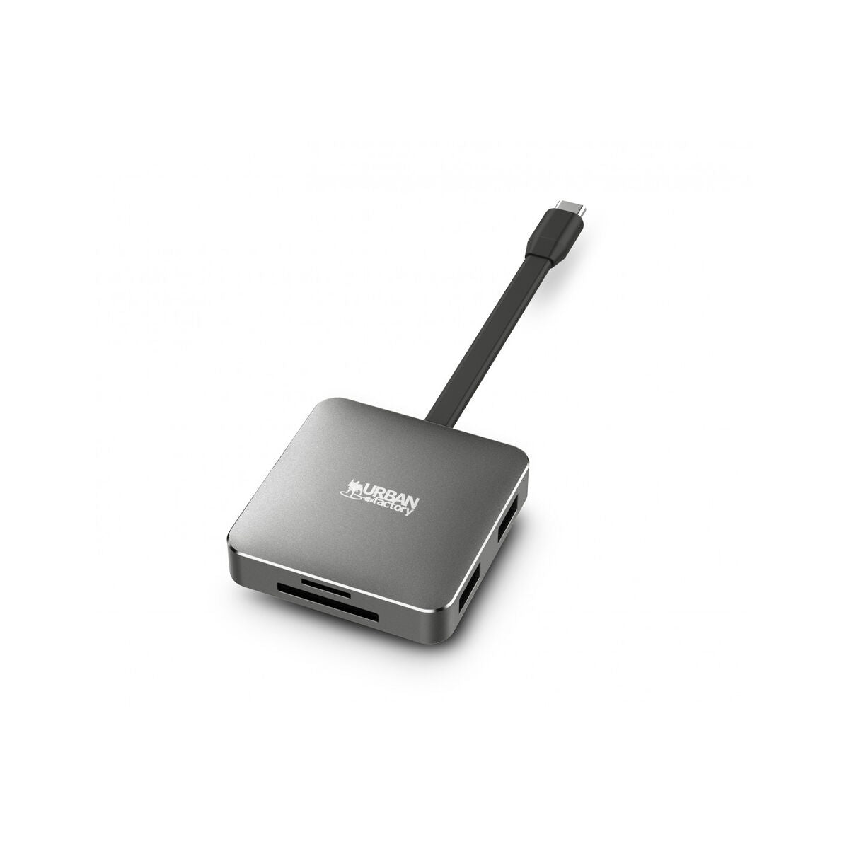 URBAN FACTORY HUBEE LIGHT USB-C MINI STATION WITH 100W POWER DELIVERY