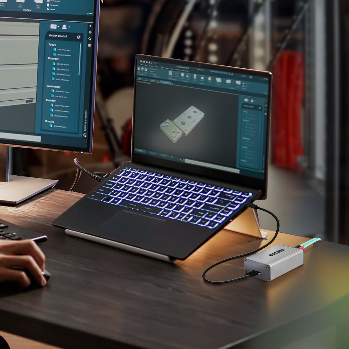 2-Port USB 3.0 Extender over Fiber Optic