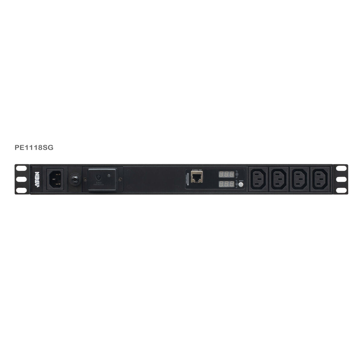ATEN PE1118S PDU 19" 1U Parafoudre mesuré 10A 18 prises C13