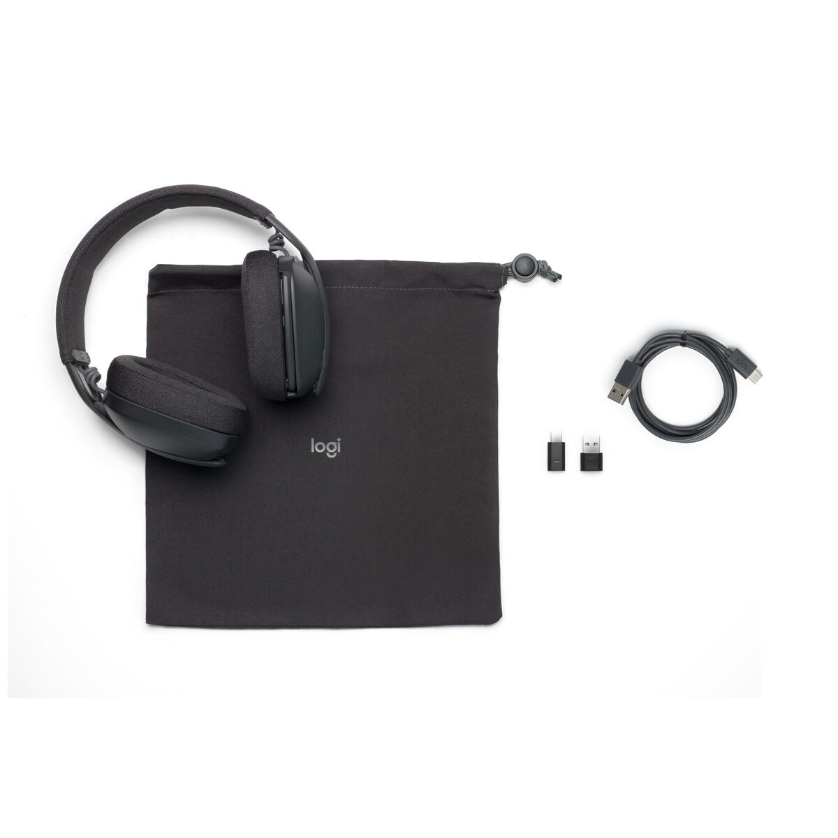 LOGITECH Zone Vibe Wireless UC headset - GRAPHITE A00167/A00172 UC MFI - EMEA-914