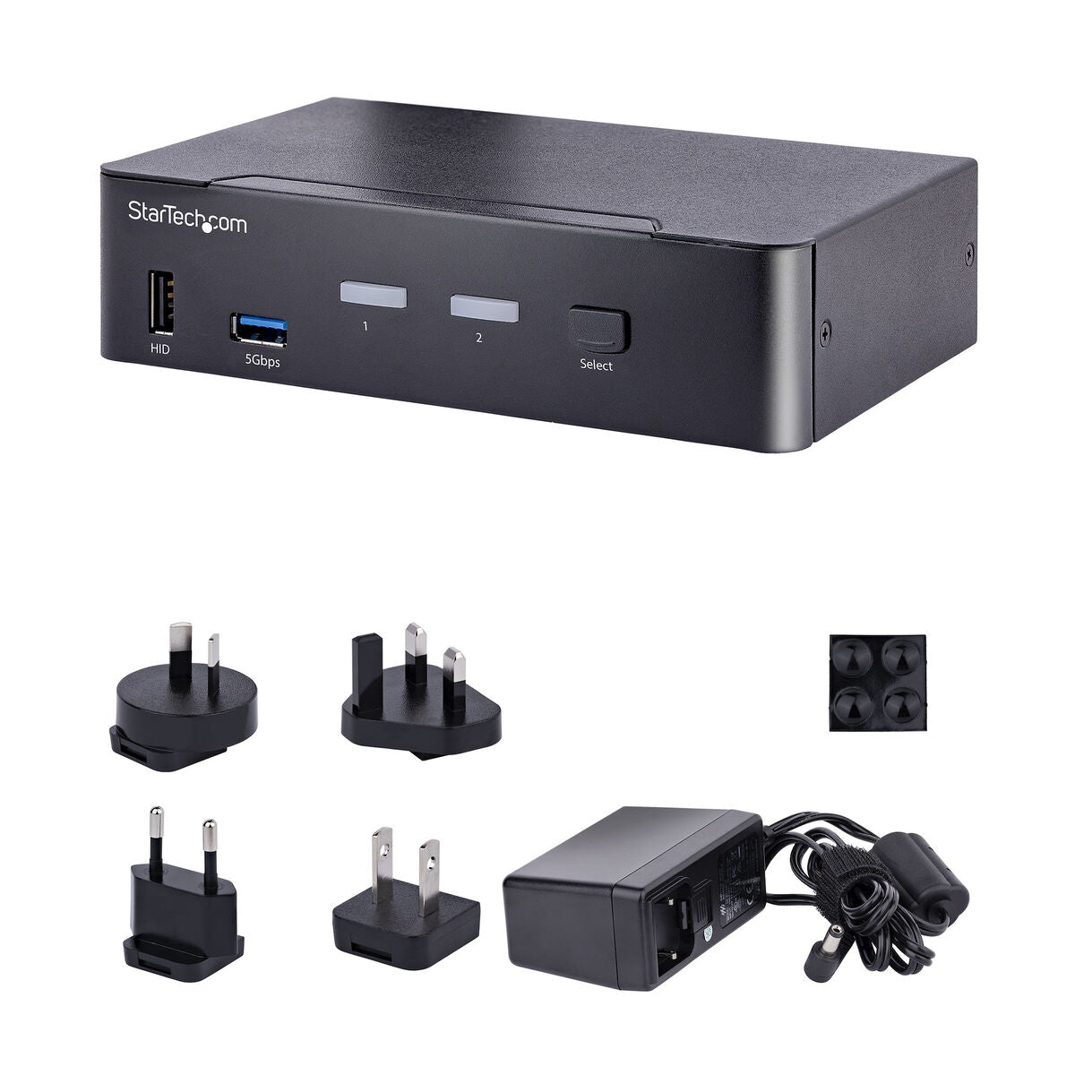 2-Port USB-C KVM Switch 4K DisplayPort