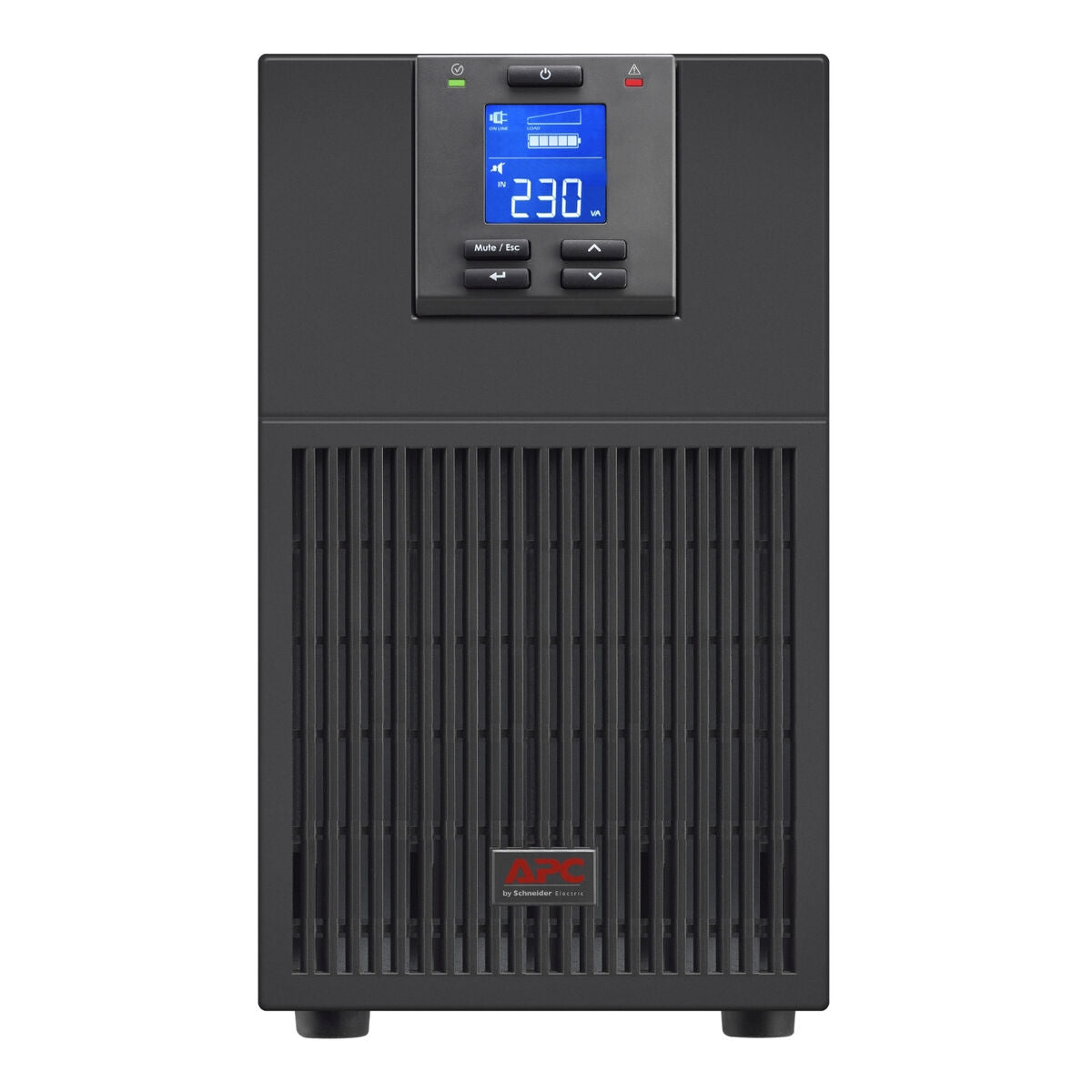 APC Easy UPS On-Line UPS tower AC 220/230/240V 900Watt 1000VA 1-phase lead acid USB serial oc 3 PFC Europe BK RAL 7010