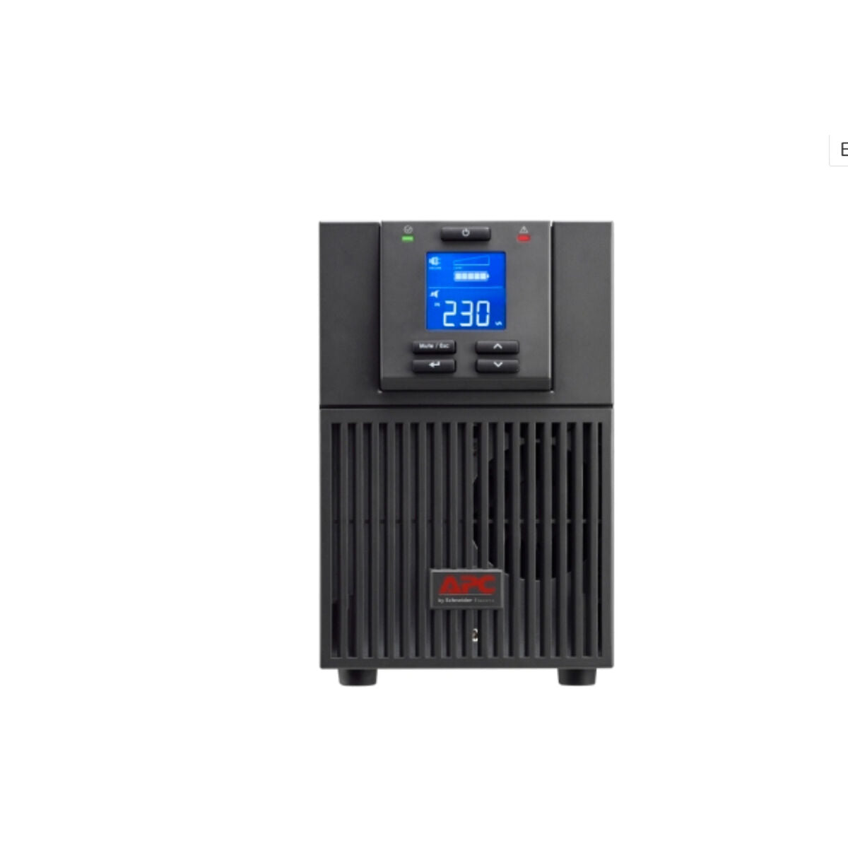 APC Easy UPS On-Line UPS tower AC 220/230/240V 1800Watt 2000VA 1-phase lead acid USB serial oc 4 PFC Europe BK RAL 7010