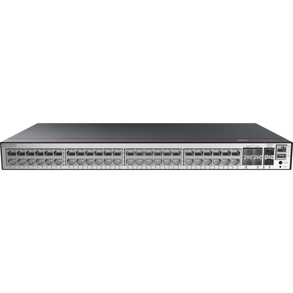 HUAWEI S5735-L48T4XE-A-V2 48x10/100/1000BASE-T Ports 4x10GE SFP+ Ports 2x12GE Stack Ports AC Power