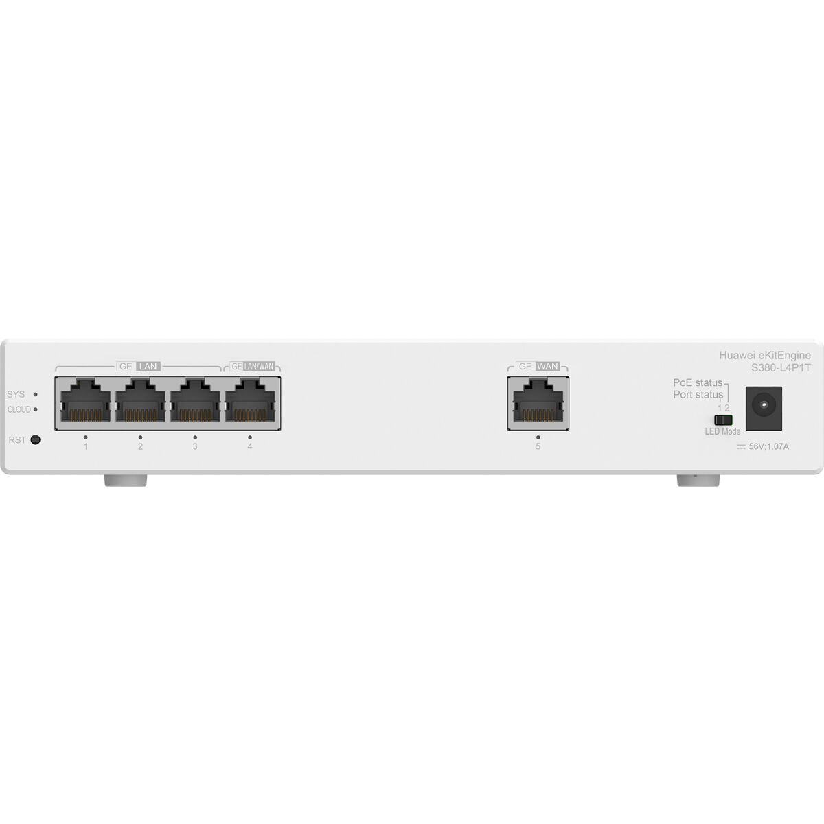 HUAWEI Router S380-L4P1T 1xGE WAN 4xGE LAN PoE+ 50W eKit Stock