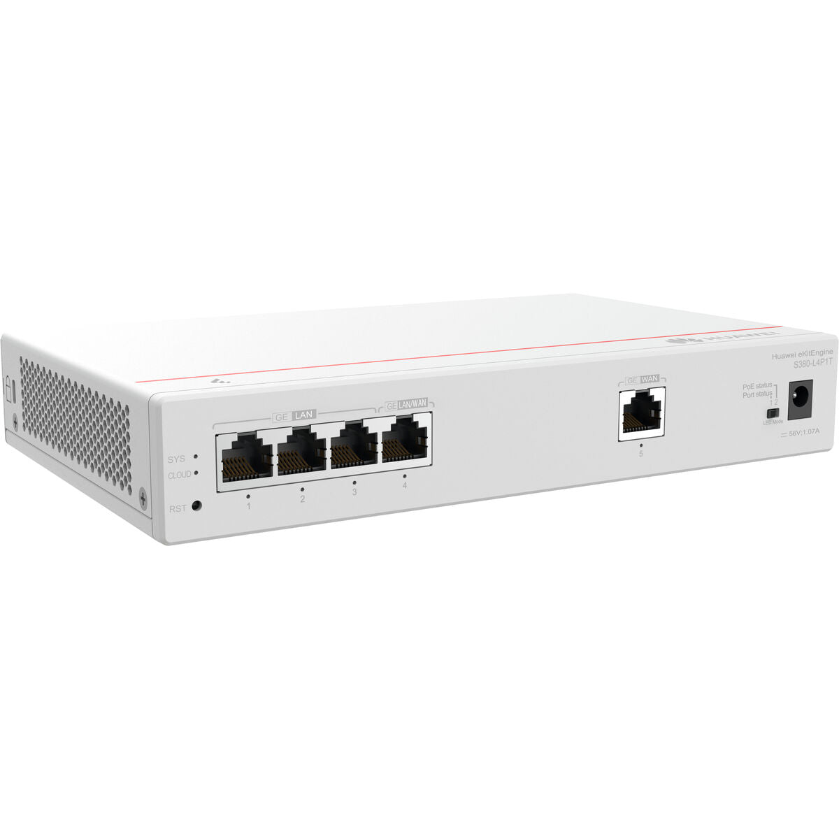 HUAWEI Router S380-L4P1T 1xGE WAN 4xGE LAN PoE+ 50W eKit Stock