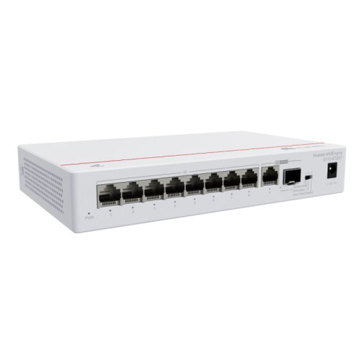 HUAWEI S110-8T2ST 8x10/100/1000BASE-T ports 1xGE SFP port 1x10/100/1000BASE-T port with 7xAC power adapter fanless eKit