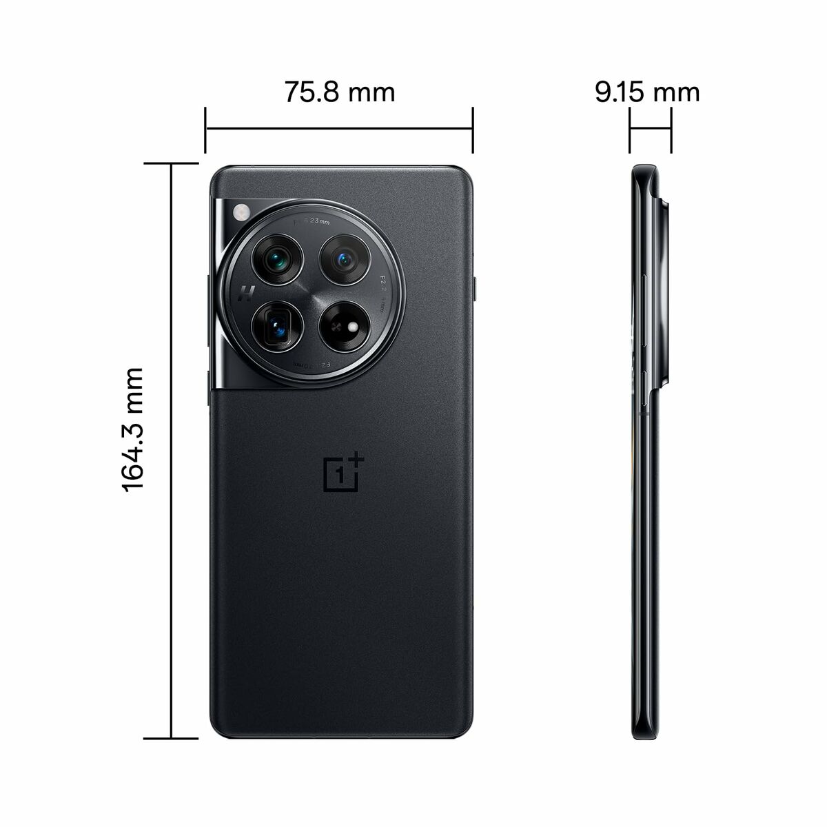 OnePlus 12 (5G - 6.82'', 512 Go, 16 Go RAM) Noir