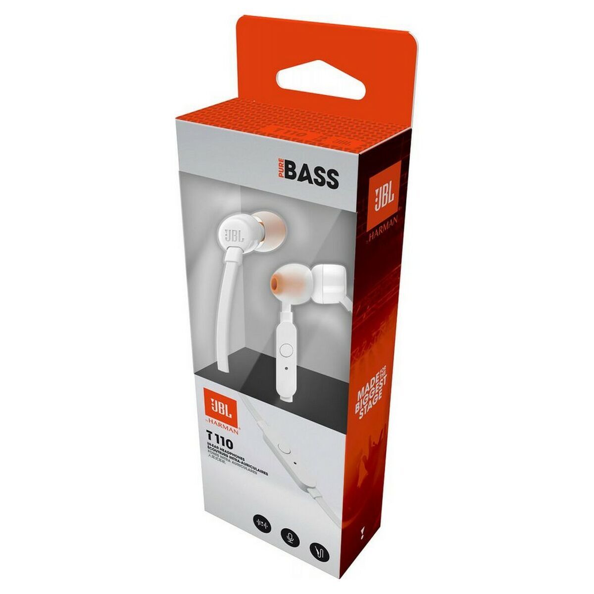 JBL T110 Blanc