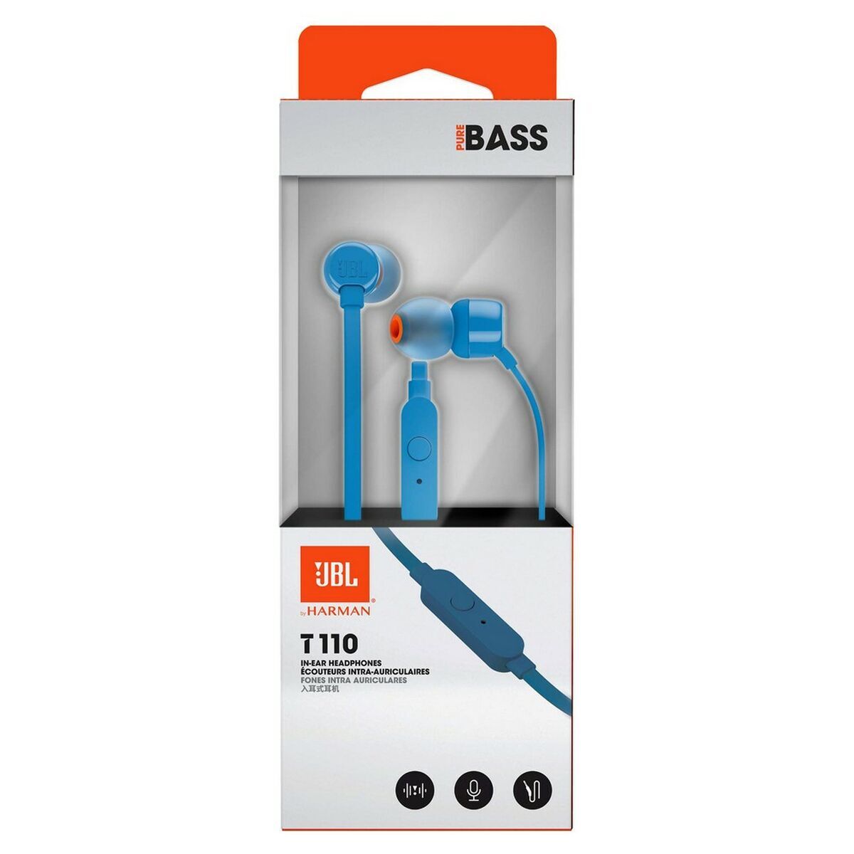 JBL T110 Bleu